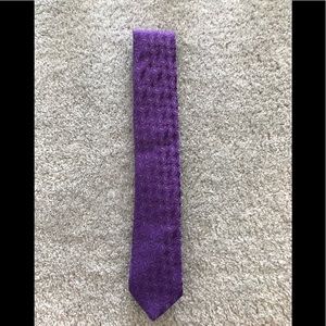 Ted Baker Purple Paisley Patterned Tie